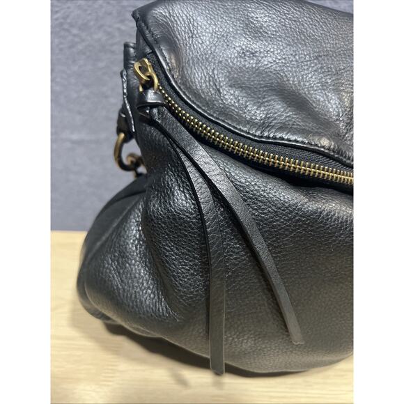 Margot Natalie Soft Fold Over Leather Crossbody Shoulder Bag Purse Hobo Handbag - Picture 8 of 15